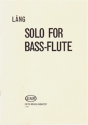 Lng Istvn Solo for bass-flute Flute