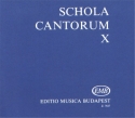 Schola cantorum X fr Mnnerchor