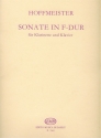 Sonata in F Dur Klarinette und Klavier