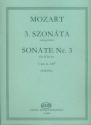 Sonata No. 3 C major, K 300h  Piano