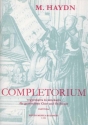 Michael Haydn_P. Eckhardt Maria Completorium fr gemischten Chor und Orchester Oratorium