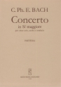 Bach, Carl Philipp Emanuel Concerto in sib maggiore per oboe, archi e cembalo Concertos