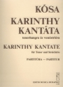 Ksa Gyrgy Karinthy Cantata for tenor and string trio Chamber Music with Voice