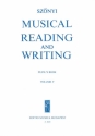 Sznyi Erzsbet Musical Reading and Writing Pupil's Book Solfege