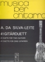 Silva-Leite, Antnio da 41 Duets for two guitars  Guitars