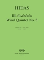 Hidas Frigyes Wind Quintet No. 3  Wind Quintets