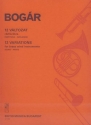 Bogr Istvn 12 Variations for brass instruments  Brass Band