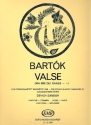 Valse for string quartet score and parts