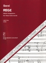 Serei Zsolt Rege for three instruments Mixed Chamber Trio