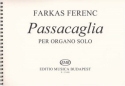 Farkas Ferenc Passacaglia per organo solo