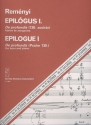 Remnyi Attila Epilogue I De profundis (Psalm 130) for horn and piano Horn and Piano