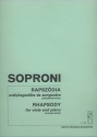 Soproni Jzsef Rhapsody  Viola and piano