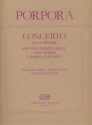 Nicola Porpora Concerto in la minore Violoncello and Piano (Partitur)