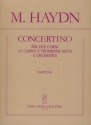 Haydn, Michael Concertino per due corni e orchestra 2 krtre s zenekarra Concertos