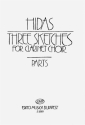 Hidas Frigyes Three Sketches for clarinet choir Chamber Music for Woodwind Ensemble