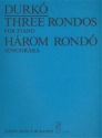 Durk Zsolt Three Rondos  Piano