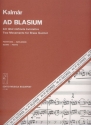 Kalmr Lszl Ad Blasium Two Movements for brass quintet Brass Quintet