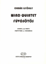 Quintet for flute, oboe, clarinet, horn and bassoon score and parts