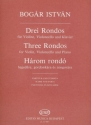 Bogr Istvn Three Rondos for violin, violoncello and piano Chamber Music for Strings and Piano