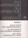 Remnyi Attila Six Movements for chamber ensemble  Mixed Chamber Sextet