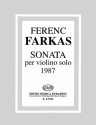 Sonata 1987 per violino solo