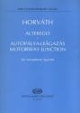 Horvth Balzs Alterego, Motorway Junction for saxophone quartet  More Saxophons