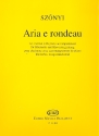 Aria e rondeau for clarinet and piano Clarinet and  Piano