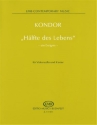 Kondor dm Hlfte des Lebens - ein Ereignis - fr Violoncello und Klavier Violoncello and Piano