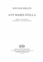 Kocsr Mikls Ave maris stella for female choir  Upper Voices