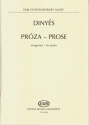 Dinys Dniel Prose for piano Piano