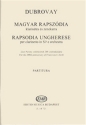 Dubrovay Lszl Rhapsodia ungherese per clarinetto in Sib e orchestr For the 200th anniversary of Franz Liszt's birth Concertos