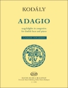 Adagio for double bass and piano new edition (en/ung)