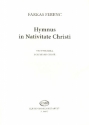 Hymnus in nativitate Christi for mixed chorus a cappella score