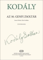 Zoltn Kodly, Geneva Psalm 50 SATB