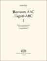 Z20092P  Bassoon ABC 1 (+Online-Audio) fr Fagott Klavierbegleitung