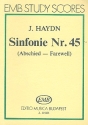 Symphony in f-Sharp Minor no.45 Hob.I:45 for orchestra study score