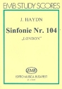 Symphony in D Major no.104 Hob.I:104 for orchestra study score