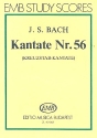 Ich will den Kreuzstab gerne tragen Kantate Nr.56 BWV56 Studienpartitur