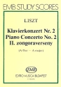 Concerto in A Major no.2 R456 for piano and orchestra study score