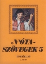 : Ntaszvegek  Words of Hungarian Songs