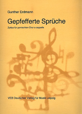 Gepfefferte Sprche fr gem Chor a cappella Partitur