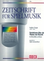 Variationen ber ein Thema von Rossini fr Altblockflte und Klavier