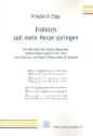 Frhlich soll mein Herze springen fr Gemeinde, 3 stg gem Chor (SAB) 2 Violinen, Orgel, Vc ad lib Partitur