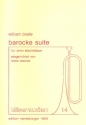 Barocke Suite fr 4 Trompeten, Horn, 4 Posaunen und Tuba Partitur