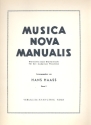 Musica Nova Manualis Band 1 fr Klavier