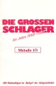 Die groen Schlager der Jahre 1948-1982: Melodie in Es