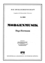 Herrmann, Hugo Morgenmusik Akkordeonorchester Partitur