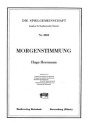 Herrmann, Hugo Morgenstimmung Akkordeonorchester Partitur