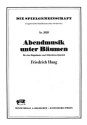 Haag, Friedrich Abendmusik unter Bumen Akkordeonorchester Partitur