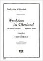 Herold, Curt Frohsinn Im Oberland Diatonische Handharmonika